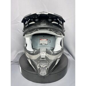 Fly Racing Kinetic Impulse Matte Gray/Black Helmet.